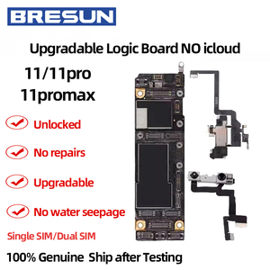 <span class=keywords><strong>Carte</strong></span> mère authentique pour <span class=keywords><strong>iPhone</strong></span> <span class=keywords><strong>11</strong></span>/<span class=keywords><strong>11</strong></span> Pro/<span class=keywords><strong>11</strong></span> Pro Max, prend en charge la double SIM et tous les réseaux, débloquée et inclut la fonctionnalité Face ID - Product Image 1