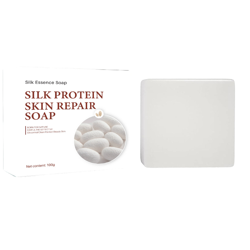 Natural Silk Protein Essence Soap Bar
