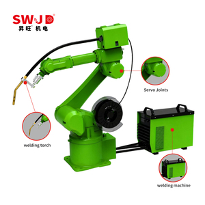 Brazo Robótico de Soldadura Industrial de 6 Ejes, Carga Útil de 30 kg, Alcance de 1500 mm, Brazo Robótico Articulado con Motor Servoeléctrico, Automatización de Fábrica - Product Image 3