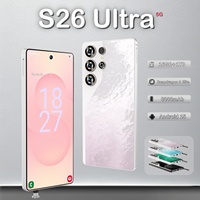 Smartphone S26 Ultra 5G 16 Go + 1 To Android 15.0 108 MP HD Écran OLED 7,3 pouces 120 Hz Double SIM Processeur Deca Core Français Anglais