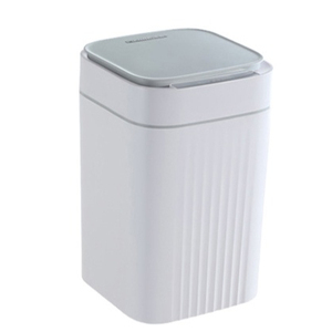 Popular Fashion Modern Style Induction Smart Dustbin 12l Soft Closing Automatic Smart Trash Can With Lighting