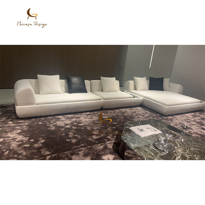 Modern Luxury Couch Living Room Leather