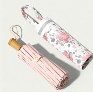 Parapluies pliants, protection contre la pluie et le soleil, UPF 50+, protection UV, coupe-vent, imperméables et robustes, essentiels de voyage pour hommes et femmes - Product Image 3