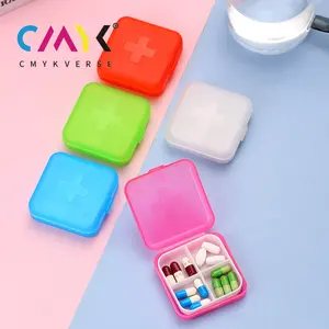 Custom Package Weekly Medicine Pill Container Jewelry Boxes Portable Travel Medicine Pill Box