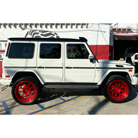 Jantes forgées SL 22X12 24X12 24X14 26X14 28X16 5x5.5 8x180 6x5.5 à déport profond polies avec capuchons flottants pour GMC Sierra 1500 3500