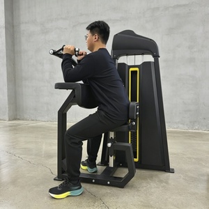 Équipement de musculation professionnel Iso-Lateral à charge par poulie <span class=keywords><strong>pour</strong></span> <span class=keywords><strong>triceps</strong></span> assis - Product Image 4