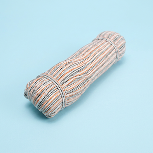 Corde en polyester tressée plate blanche de qualité supérieure, anti-UV, durable, souple, légère, haute résistance à l'abrasion, emballage personnalisable - Product Image 1