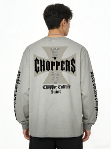 Ropa para Hombre, Camiseta de Manga Larga con Estampado Artístico, Camiseta de Manga Corta con Efecto Desgastado, Camiseta Deportiva de Manga Larga de Secado Rápido - Product Image 2