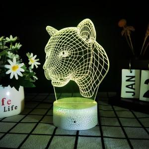 Color Changing Vision LED Night Light Children's Toy Birthday Gift Atmosphere Decor Lamp Bedroom Led Lamp Deco Led <b>Table</b> Lamp - Product Image 6