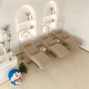 Nueva Camilla de Lujo Curva para Pestañas, Moderna Camilla de Masaje para Salón de Belleza, para Extensión de Pestañas, Juego Completo de Muebles - Product Image 4