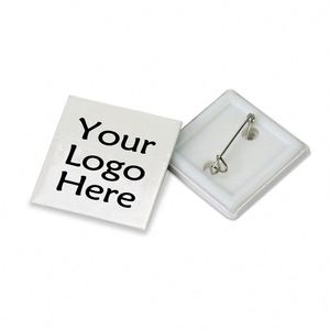 Custom Pin <b>Badge</b> Plastic Back Logo Printed Promotional Gift for Events Trade Shows Corporate Giveaways Wholesale - Product Image 3