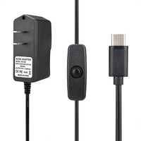 Adaptateur d'alimentation 5V 3A pour Raspberry Pi 4, alimentation USB 5V pour Raspberry Pi 4 Modèle B, chargeur