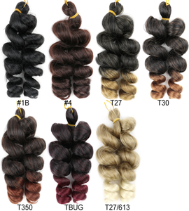 Venta al por Mayor de Cabello de Crochet para Mujer, 10 Pulgadas, 150g, 1 Tira/Paquete, Materiales de Fibra de Alta Temperatura, <span class=keywords><strong>Rizos</strong></span> Sueltos Franceses - Product Image 6
