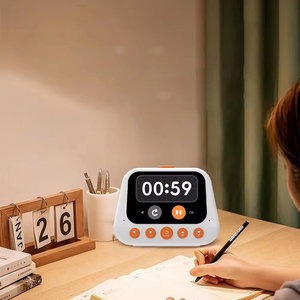 Robot thông minh đa năng cho trẻ em: học tập, wifi, thời tiết, nhạc, nhà bếp, nói chuyện, điều khiển bằng giọng nói, đếm ngược, hẹn giờ pomodoro, đồng hồ báo thức - Product Image 3