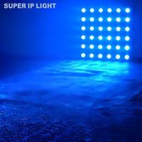 Panneau lumineux matriciel LED RGB 441x0.5W + 49x3W Or, contrôle DMX512 par pixel, effet de scène pour DJ, bar, KTV