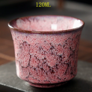 Tazón de Té Kung Fu Hecho a Mano con Esmalte Alterado en Horno, 120 ml, Taza Maestra de Cerámica Colorida, Set de Regalo para Amantes del Té - Product Image 5
