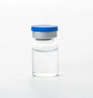 Flacon en verre de 30 ml pour adjuvant vaccinal avec bouchon en caoutchouc pour ionisation par désorption laser assistée par matrice
