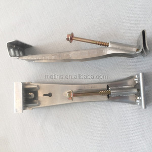 Colgador de canalón de lluvia de aluminio estilo K de tornillo rápido 5 ''6'' con soportes de estructura única de Clip - Product Image 2