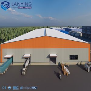 Edificio <span class=keywords><strong>de</strong></span> Almacén <span class=keywords><strong>de</strong></span> Estructura <span class=keywords><strong>de</strong></span> Acero Prefabricado <span class=keywords><strong>de</strong></span> 1000 Metros Cuadrados para Fábrica <span class=keywords><strong>de</strong></span> <span class=keywords><strong>Alimentos</strong></span> - Product Image 4