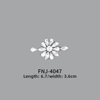 Nouveau bricolage à la main diamant perlé Patch dans un Style élégant Flatback strass Appliques pour bijoux rideaux pull emballage