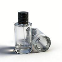 Flacon de parfum en verre vide personnalisé de 30 ml, 50 ml, 100 ml, flacon de parfum de luxe, flacon d'huile de parfum, emballage de flacon de parfum