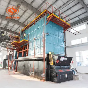 12t Biomass Palm Shell Fired Steam Boiler For Heating chemical food