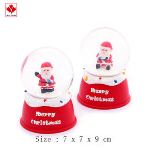 Venta caliente regalo personalizado resina Santa Claus Navidad nieve globo agua globo para colección - Product Image 2