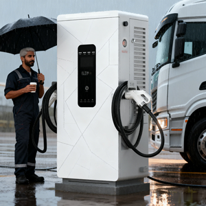 Cargador de Vehículos Eléctricos de 32A y 22KW, Cargador Rápido para Coche Eléctrico, Estación de Carga Portátil Móvil Tipo 2 con Adaptadores y WIFI - Product Image 6