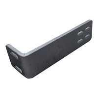 Support en tôle sur mesure en acier inoxydable et aluminium, pièces de tôlerie pliées et soudées