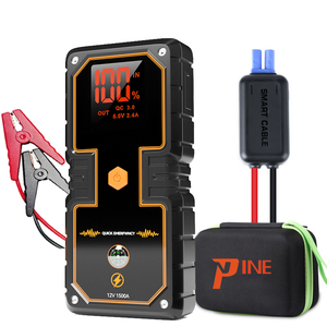 <span class=keywords><strong>Kit</strong></span> de Démarrage d'Urgence Portable <span class=keywords><strong>Carson</strong></span> 12V pour Voiture, 1 Démarrreur de Batterie Externe pour Voitures Essence/Diesel, Noir, Garantie 1 An - Product Image 6