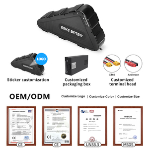 Nlk AU kho Chất lượng cao Ebike Pin tam giác 48V 21ah 18650 2600mAh pin lithium Xe đạp điện chuyển đổi <span class=keywords><strong>Kit</strong></span> BMS 50A CE - Product Image 6