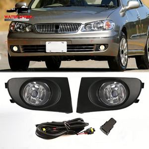 Luz antiniebla para conducción de automóviles, luz de parachoques para Nissan Sentra Sunny Almera N16 <span class=keywords><strong>Sedan</strong></span> <span class=keywords><strong>2004</strong></span>-2008, luz antiniebla con arnés de cables de interruptor - Product Image 2
