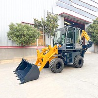 Chargeuse-pelleteuse diesel, tracteur, nouvelle chargeuse-pelleteuse, mini-chargeuse-pelleteuse 4x4, chargeuse-pelleteuse