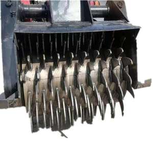 فرشاة زراعية للحدائق الزراعية آلة قشر الخشب آلة استصلاح القفار آلة قشر الغابات توجيه زلق - Product Image 1