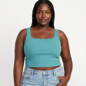 Camisetas sin mangas de algodón para mujer, venta al por mayor de tejido suave y transpirable, ropa de calle Premium de uso diario, logotipo frontal de plumas - Product Image 1
