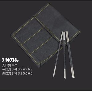 Juego de cuchillos para tallar sellos, mango de 33cm, hoja de 24cm, acero de tungsteno duradero para tallar madera, jade y piedra, diseño minimalista - Product Image 4