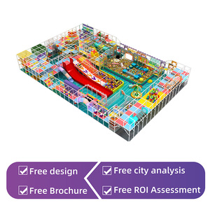 Qiaoqiao 600 m² Acheter des installations de <span class=keywords><strong>parc</strong></span> d'attractions, aire de jeux intérieure, toboggans, entreprise - Product Image 4
