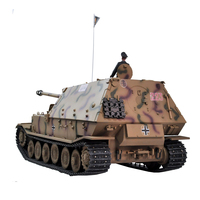 Tanque RC 2.4G de la Segunda Guerra Mundial, HOOBEN Alemán, Juego Completo 1/16, Jagdpanzer Ferdinand Elefent, Radio Control, Versión KIT con Funciones Completas