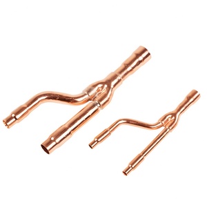 Raccord de tuyauterie CVC en cuivre en T pour collecteur d'unité intérieure de climatisation, haute qualité, bon prix - Product Image 3