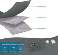 Boîtes de rangement pliables pour vêtements, organiseurs de placard pour couvertures et tissus, en matériau non tissé, design multifonctionnel