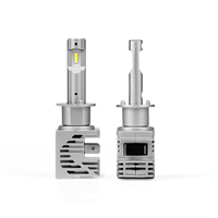 Ampoule de phare LED M3 H1 avec puce ZES, taille mini, 60W 8000LM, Plug and Play, IP68, remplacement de phare halogène à faisceau lointain