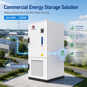 Sistema de Almacenamiento de Energía Solar Todo en Uno, Batería de Litio-Ferrofosfato (LiFePO4) para Exteriores, 50kwh, 100kwh, 150kwh, 200kwh, 250kwh, con Certificación CE - Product Image 1