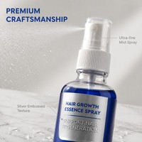 Nouvelle Arrivée Formule Triple Action Réparation du Barrière Cutané Apaisant pour Cuir Chevelu Sec et Démangeaisons Soin Capillaire Anti-Frisottis en Spray