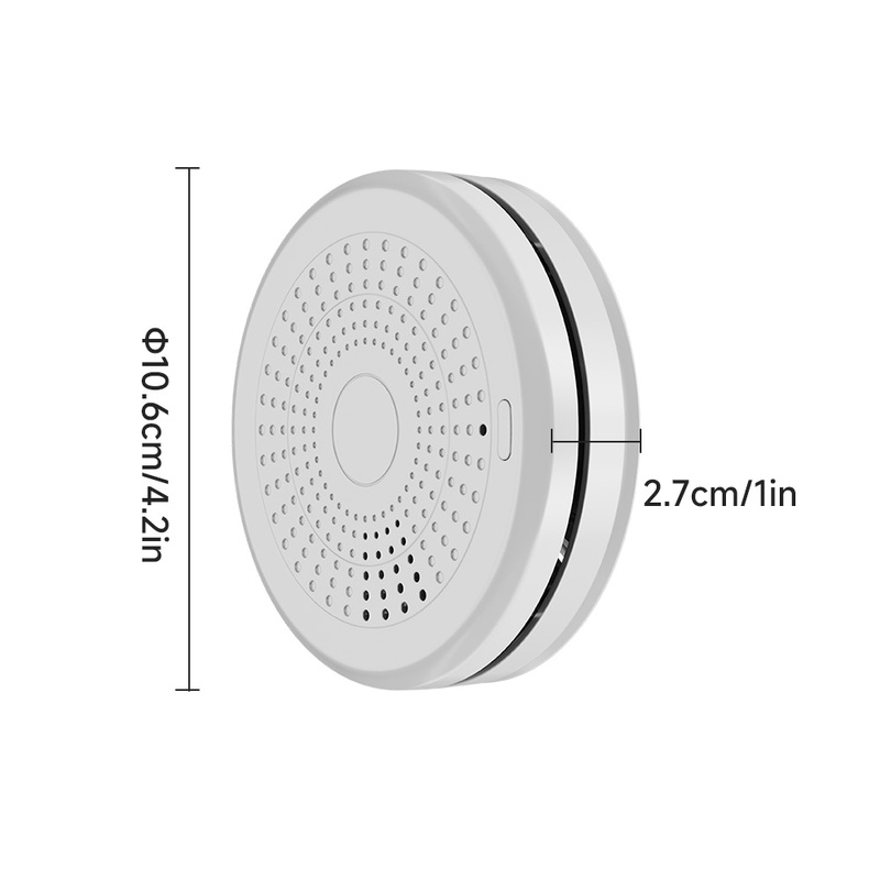 SIXWGH Smart WiFi Zigbee CO Smoke