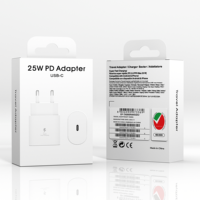 Emballage d'origine Adaptateur PD 25W de qualité Adaptateur de voyage Boîte d'électronique grand public avec logo