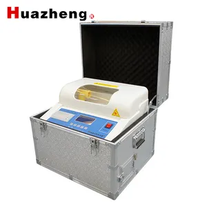 Huazheng HZJQ-1B Portable Transformer Oil Dielectric Breakdown Voltage Tester Probador De Aceite Dielectrico