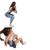 Ceinture de soutien lombaire élastique confortable pour la maison et le fitness – Protection complète pour la gymnastique et l'entraînement musculaire