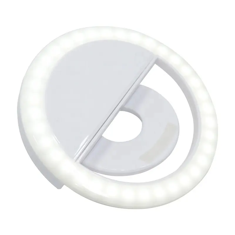 Lampu Ring LED untuk Fotografi Ponsel, Lampu Cincin Swafoto, Lampu Cincin LED untuk Fotografi Ponsel