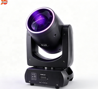 Projecteur LED mobile 200W à faisceau, RGB, avec effets stroboscopiques et laser, DMX512, pour DJ, KTV, bar, discothèque, fête, mariage, événement