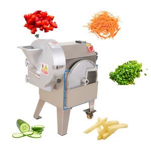 304 Stainless Steel Fruit <b>Vegetable</b> <b>Cutter</b> Slicing Dicing Cutting Integrated Machine For Catering Kitchen Processing - Product Image 1